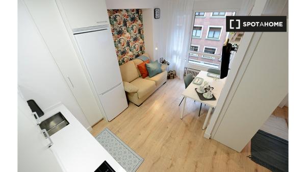 Piso en alquiler de 1 dormitorio en Las Cortes, Bilbao