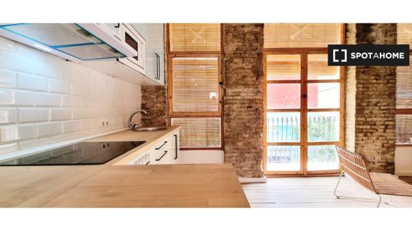 Apartamento entero de 1 dormitorio en València
