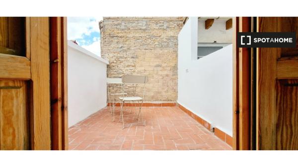 Apartamento entero de 1 dormitorio en València