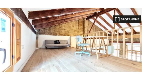 Apartamento entero de 1 dormitorio en València