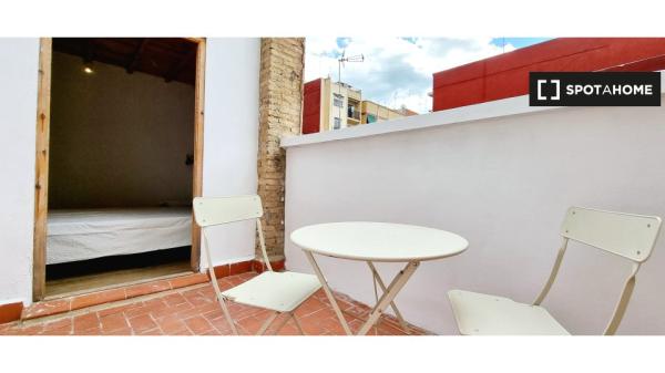 Apartamento entero de 1 dormitorio en València