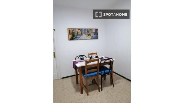 Chambre dans un appartement partagé aux Canaries