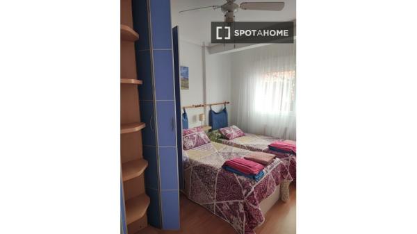 Room for rent in 3-bedroom apartment in Santander