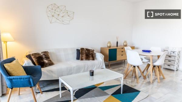 Apartamento de 1 dormitorio en alquiler en Marbella