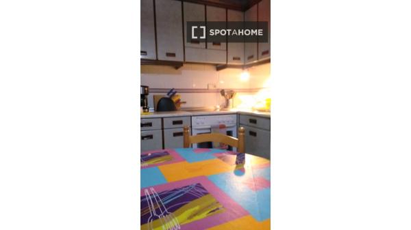 Chambre dans un appartement partagé à Donostia