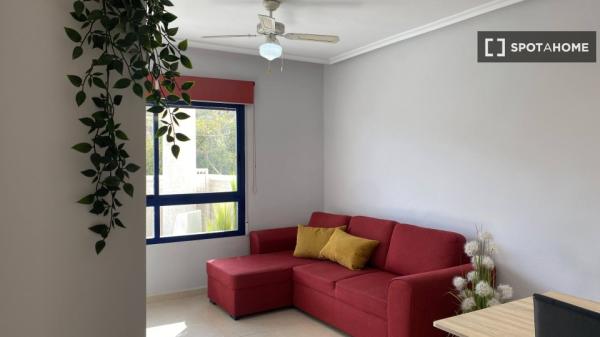 Apartamento de 1 dormitorio en alquiler en Alacant, Alicante