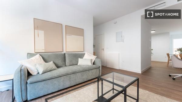 Apartamento completo de 1 dormitorio en Málaga