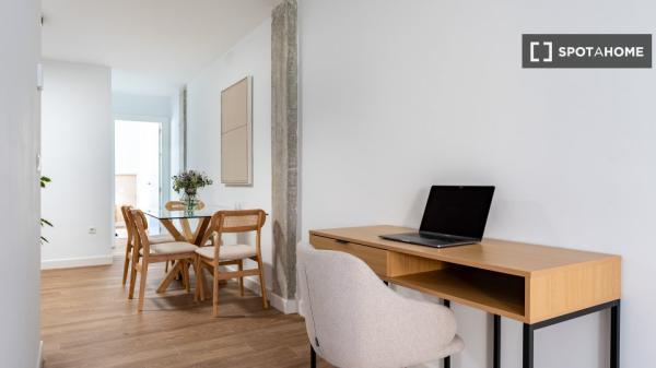 Apartamento completo de 1 dormitorio en Málaga