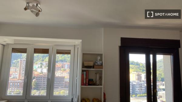 Apartamento entero de 1 dormitorio en Donostia