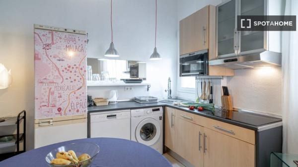 Apartamento de 1 dormitorio en alquiler en Málaga-Este, Málaga