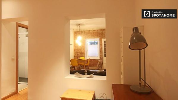 Amplio apartamento de 1 dormitorio en alquiler en Retiro, Madrid