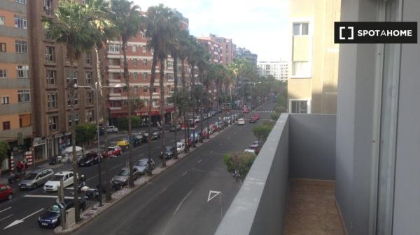 Room for rent in 5-bedroom apartment in Las Palmas