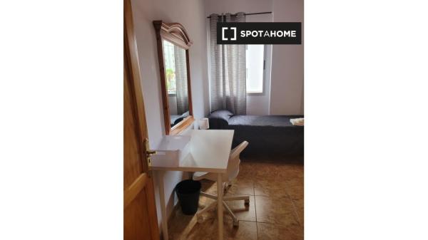 Room for rent in 5-bedroom apartment in Las Palmas