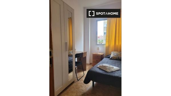 Room for rent in 5-bedroom apartment in Las Palmas