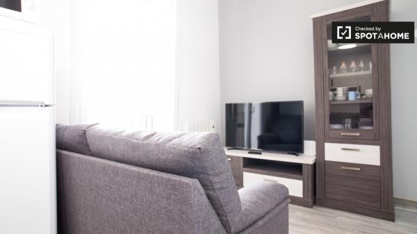 Habitación amueblada en apartamento de 3 dormitorios en Indautxu, Bilbao