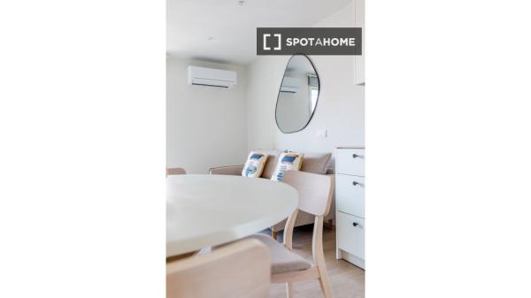 Apartamento entero de 1 habitaciones en Madrid