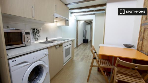 Apartamento de 1 dormitorio en alquiler en Ciutat Vella, Barcelona.