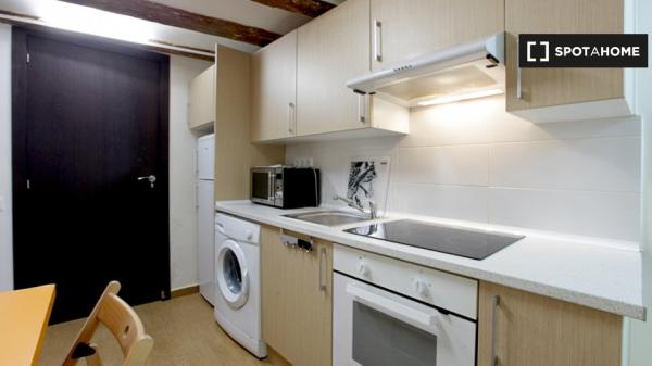 Apartamento de 1 dormitorio en alquiler en Ciutat Vella, Barcelona.