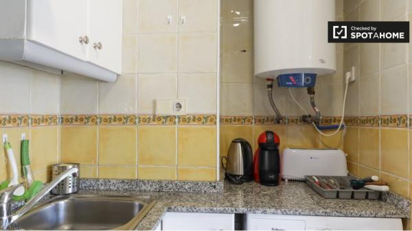 Apartamento de 1 dormitorio en alquiler en Sol, Madrid