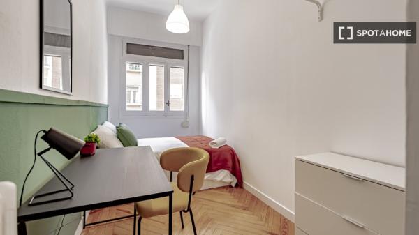 Room for rent in 8-bedroom apartment in Salamanca, Lisbon