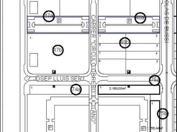 Terreno en calle Josep Lluís Sert