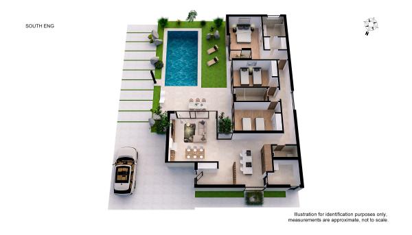 Casa o chalet independiente en venta en calle Aruba, Altaona Country & Living Resort s/n