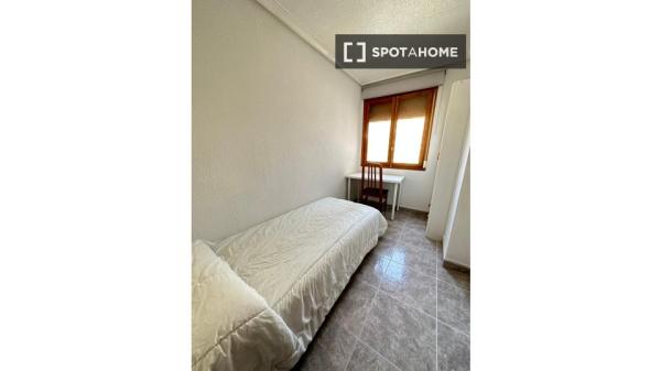 Chambre à louer dans un appartement partagé à Alicante