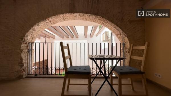 Estudio en alquiler en El Raval, Barcelona