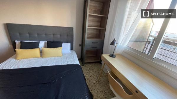 Habitación en piso compartido en barcelona.