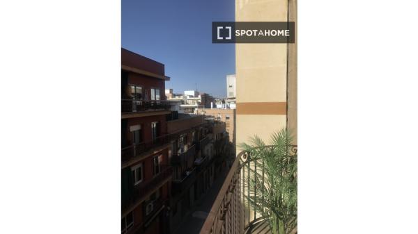 Habitación en piso compartido en L'Hospitalet de Llobregat.