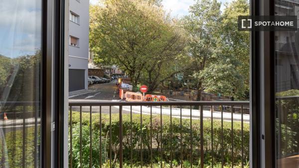 Chambre dans un appartement partagé à Donostia