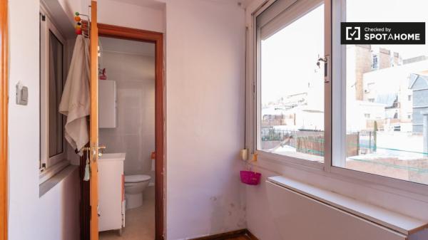 Quarto para alugar, apartamento de 3 quartos, L'Hospitalet de Llobregat