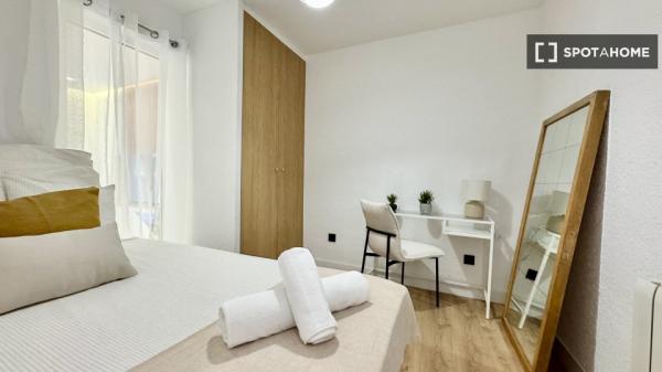 Habitación en piso compartido en madrid.