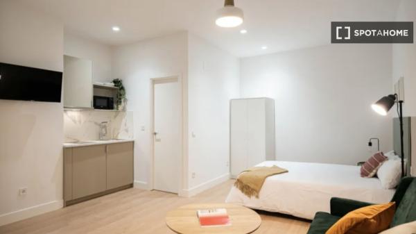 Apartamento estudio en bonito co-living en Madrid Centro