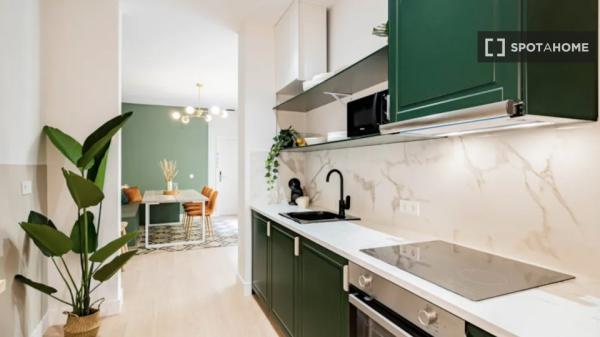 Apartamento estudio en bonito co-living en Madrid Centro