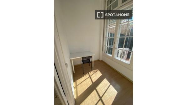 Habitación en piso compartido en barcelona.