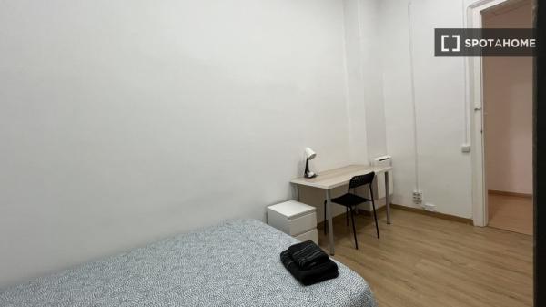 Habitación en piso compartido en barcelona.