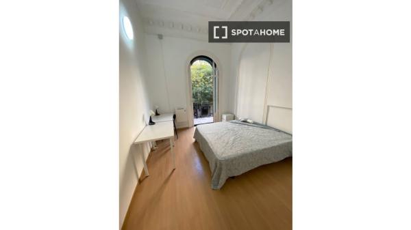 Habitación en piso compartido en barcelona.