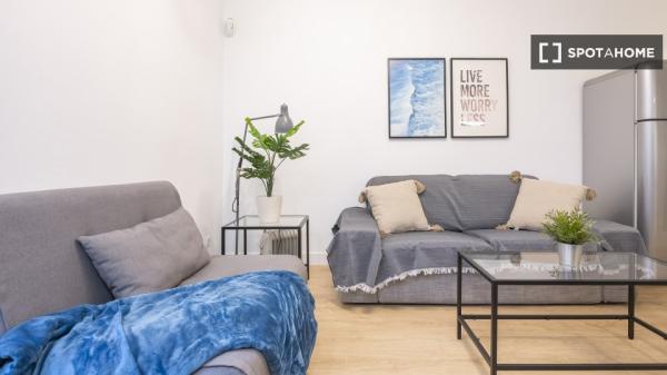 Apartamento entero de 1 habitaciones en Madrid