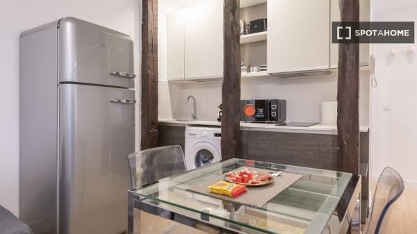 Apartamento entero de 1 habitaciones en Madrid