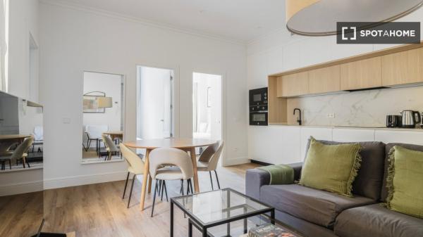 Apartamento de 3 habitaciones en alquiler en Madrid