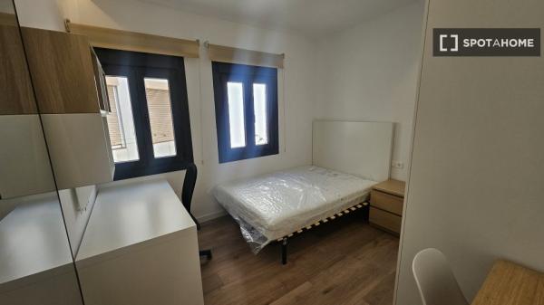 Habitación en piso compartido en barcelona.