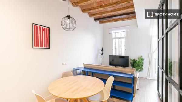 Apartamento amueblado moderno en Carrer del Comte Borell