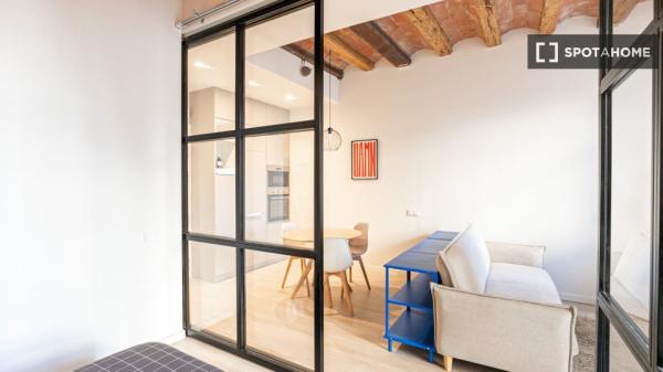 Apartamento amueblado moderno en Carrer del Comte Borell