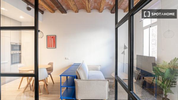 Apartamento amueblado moderno en Carrer del Comte Borell