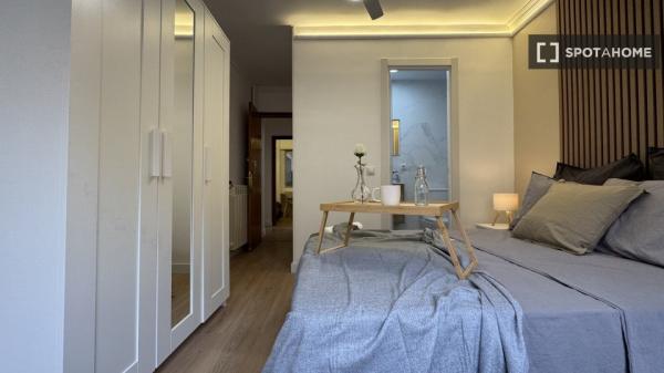 Habitación en piso compartido en madrid.