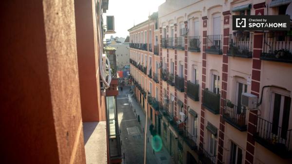 Apartamento polido para alugar em Lavapiés, Madrid