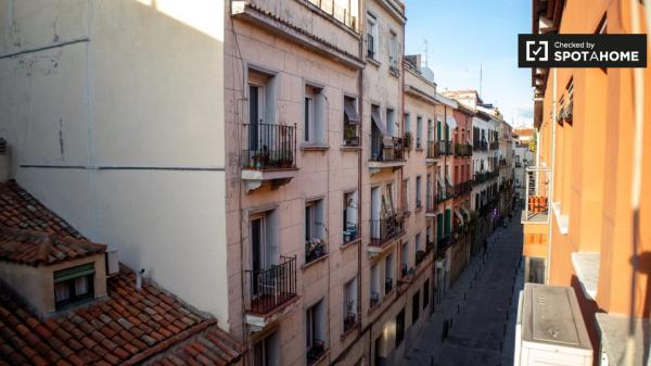 Apartamento polido para alugar em Lavapiés, Madrid