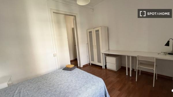 Habitación en piso compartido en barcelona.