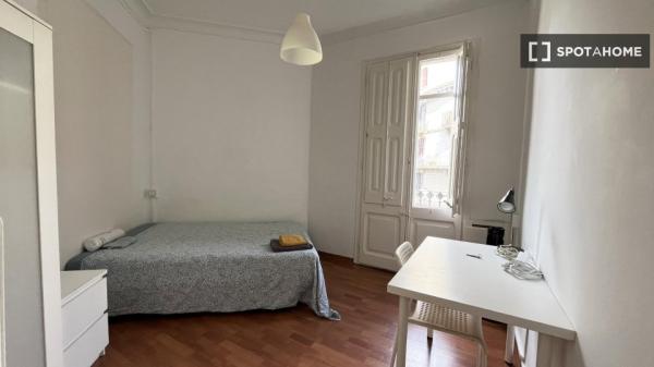 Habitación en piso compartido en barcelona.